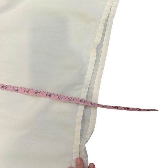 Bryn Walker sleeveless cowl neck Tencel white top size large - Picture 9 of 12